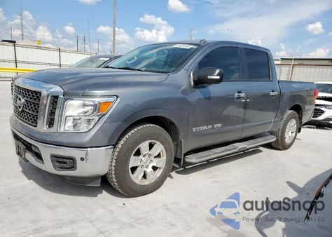 2018 Nissan Titan Sv из США, поврежденный, VIN 1N6AA1E62JN541525